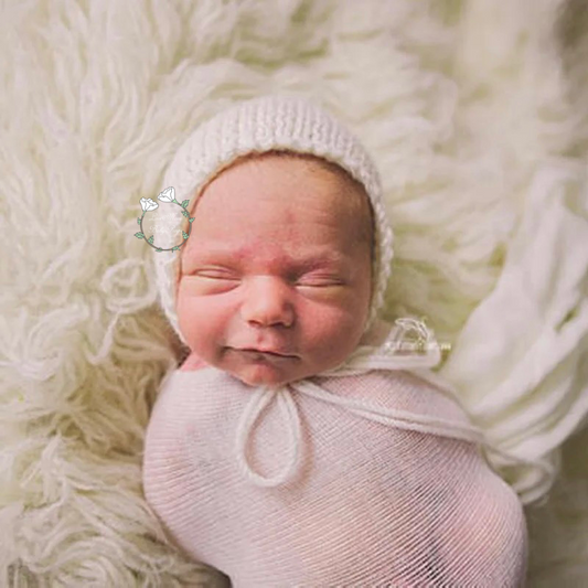Baby Wrap, Baby Blanket, Reborn Photo Prop Blanket, Newborn Photo Props Knit Wrap