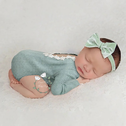 Handmade Newborn Photography Prop Baby Girl Costume, Reborn Photography Prop Outfit