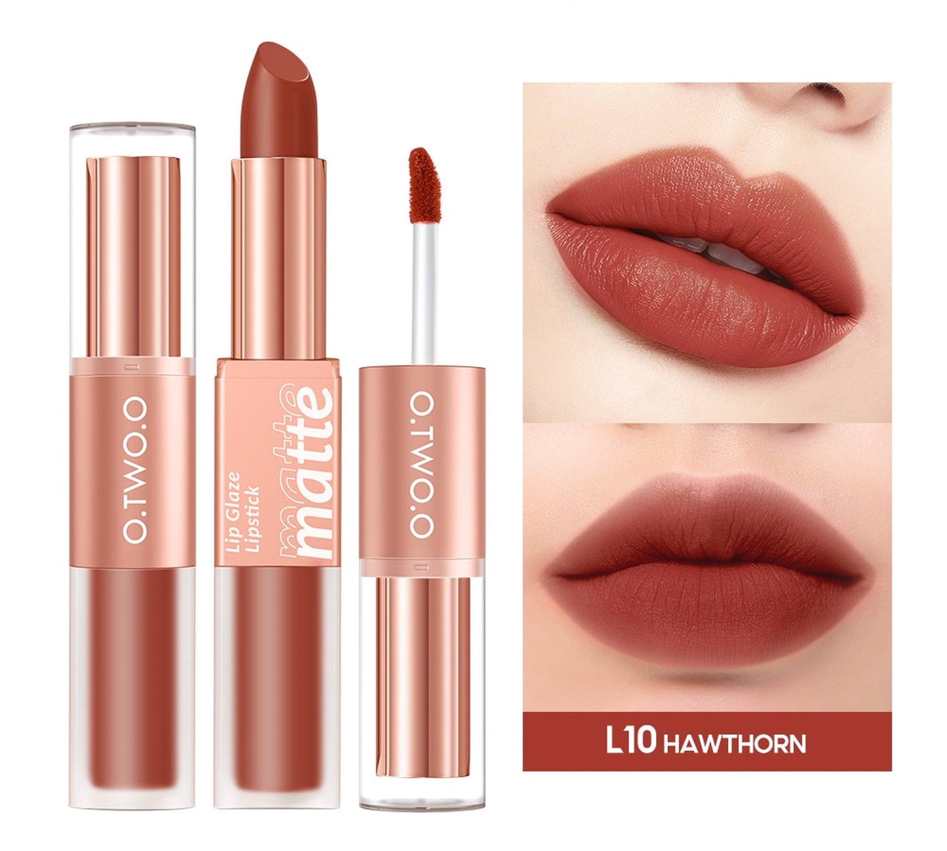 12 Colors Lips Makeup Lipstick Lip Gloss Long Lasting Moisture Cosmetic Lipstick Red Lip Matte Lipstick Waterproof - Belleroz