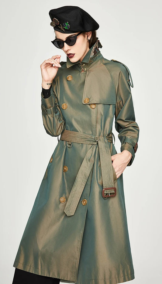 Waterproof Cotton Long Double-breasted The Westminster Heritage Trench Coat
