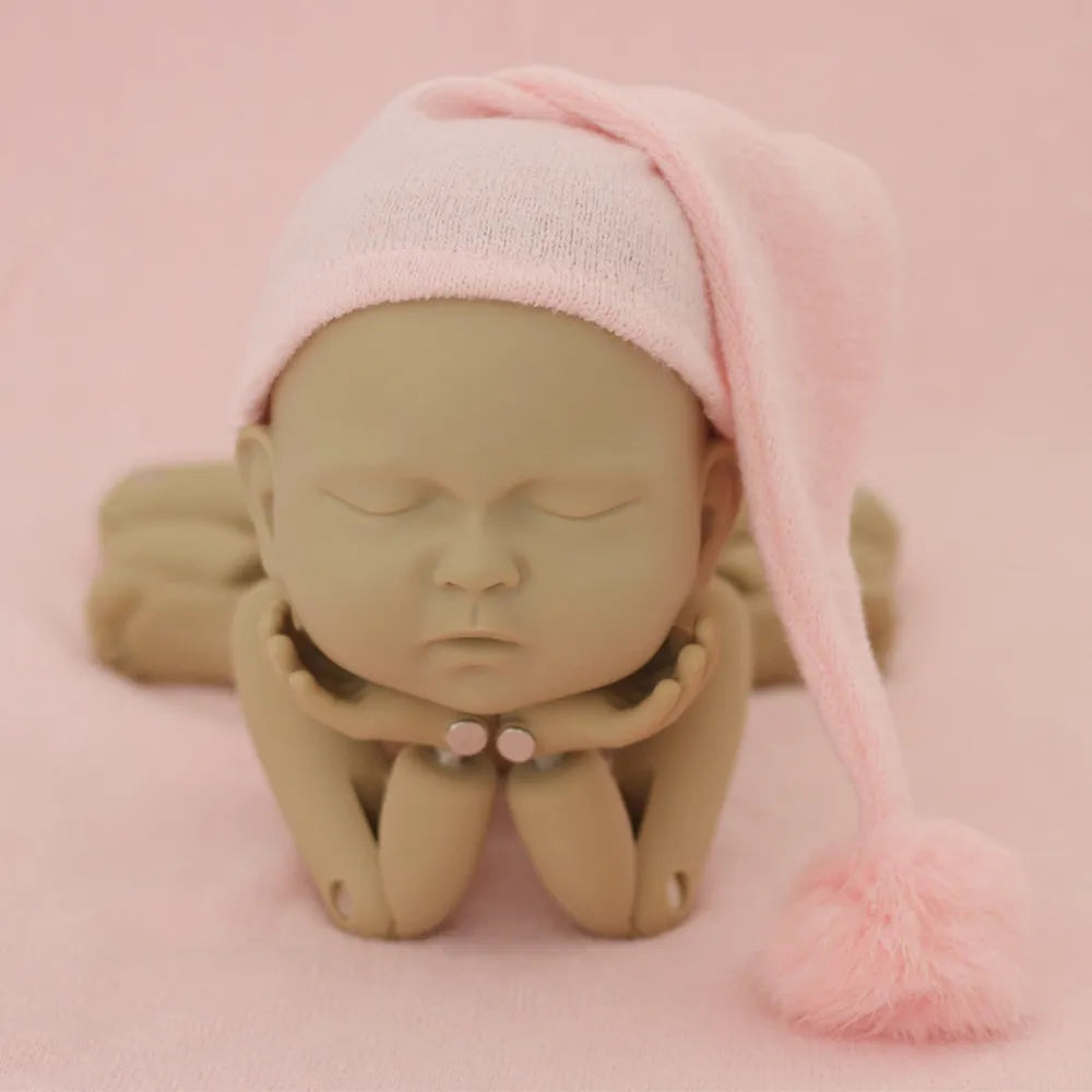 Baby Accessories Hat Newborn Beanies, Infant Photography Props, Reborn Baby Hat