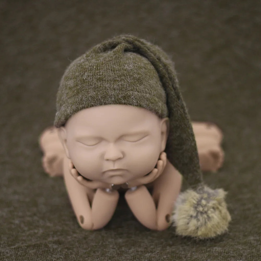 Baby Accessories Hat Newborn Beanies, Infant Photography Props, Reborn Baby Hat