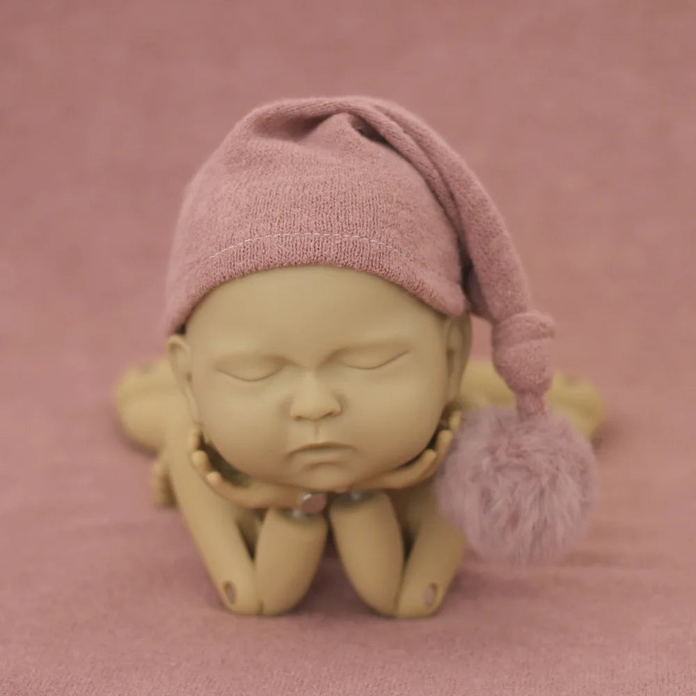 Baby Accessories Hat Newborn Beanies, Infant Photography Props, Reborn Baby Hat