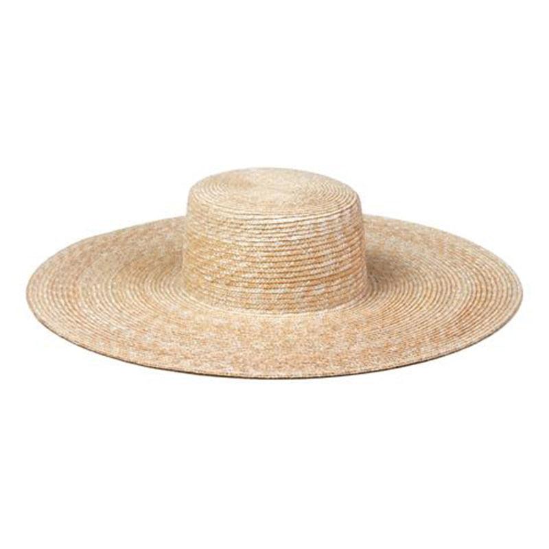 Wide Brim Beach Hat, Summer Big Straw Hats UV Protection Sun Hat